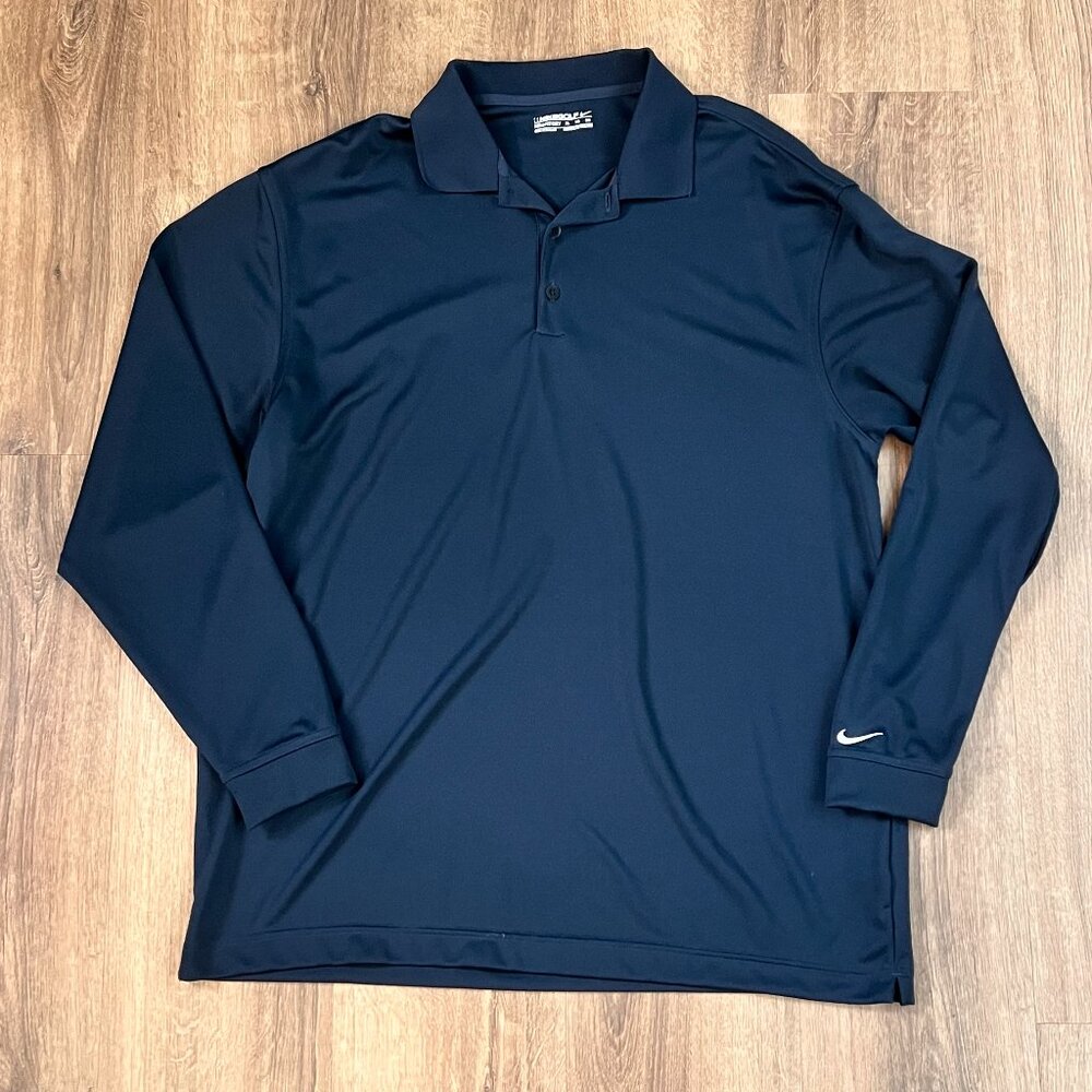 Nike Navy Blue Men's Polo Shirt
